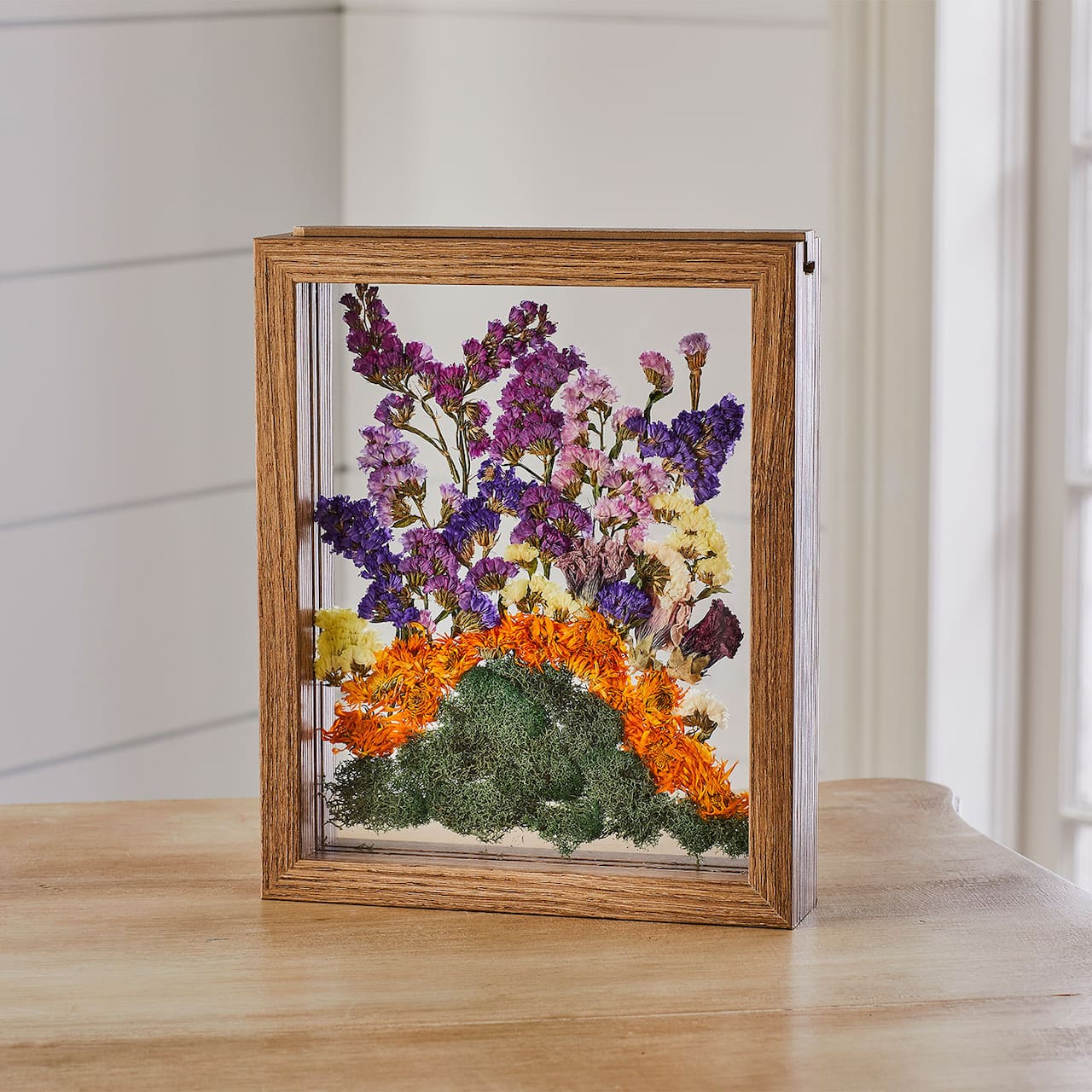 Framed Dried Floral Art